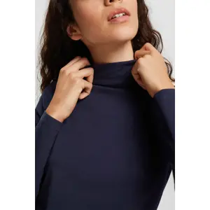 T-shirt manches longues Col roulé femme Esprit image-4