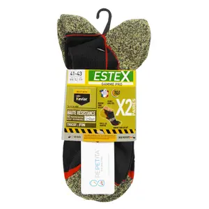 Chaussettes Estex Titane image-0