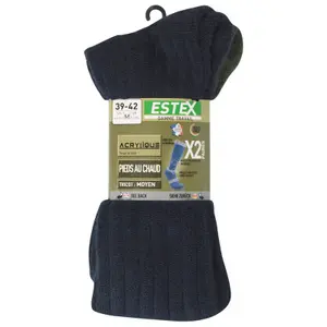 Chaussettes mi bas bouclette Estex image-0