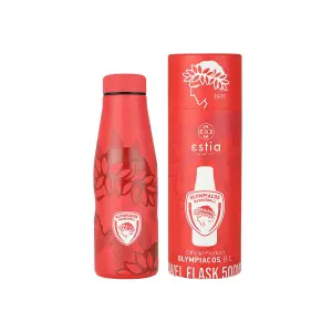 Isothermal bottle Estia Home Art Olympiacos BC Edition