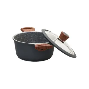 Casserole en fonte d'aluminium antiadhésive Estia Home Art Stone image-2