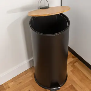 Bamboo Kitchen Bin Estia Home Art image-5