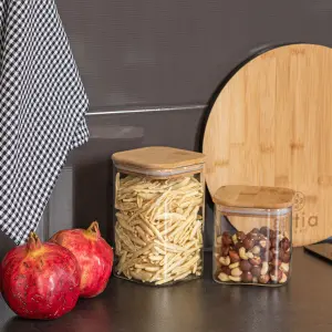 Aufbewahrungsbehälter mit Glasdeckel Estia Home Art Essentials image-4