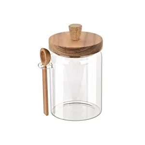 Glas Aufbewahrungsglas mit Löffel Estia Home Art Allure image-1