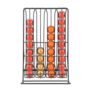 Accessoire de cuisine capsule de café et présentoir métallique double face Estia Home Art image-1