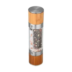 Peber- og saltkværn i bambus Estia Home Art Essentials image-1