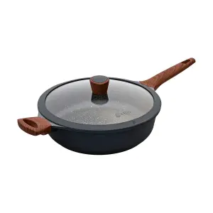 Aluminium Non-Stick Casserole Estia Home Art Earth Stone image-0