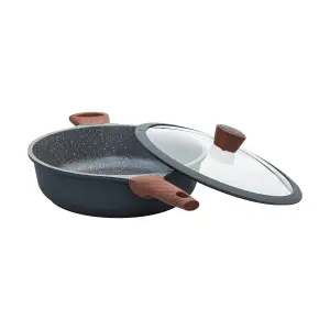 Aluminium Non-Stick Casserole Estia Home Art Earth Stone image-2
