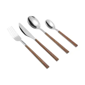 Stainless steel cutlery Estia Home Art Savanna (x24) image-1