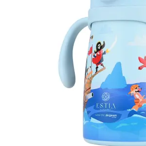Isoleret drikkeflaske med bobler til barn Estia Home Art Save The Aegean image-2