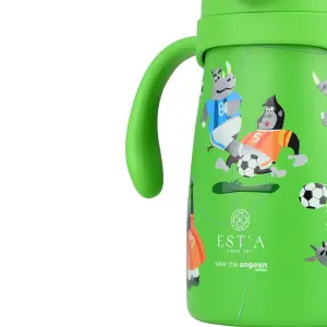 Isoleret vandflaske til børn Estia Home Art Bubble Bottle Save The Aegean image-2