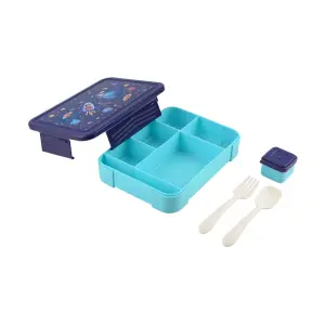 Lunch Box with 5 Compartments Child Estia Home Art Save The Aegean image-2