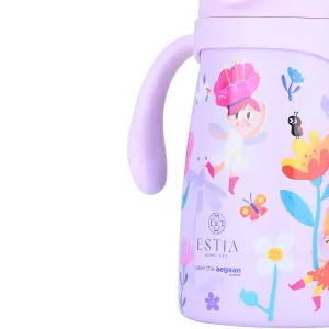 Isoleret vandflaske til børn Estia Home Art Bubble Bottle Save The Aegean image-2