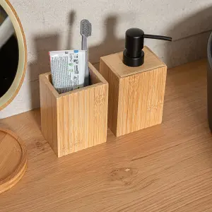 Seifenspender Estia Home Art Bamboo Essentials image-2