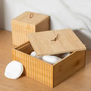 Bamboo Storage and Organisation Box Estia Home Art Essentials image-4
