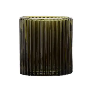 porte-escovas de dentes em vidro Estia Home Art Olive Series image-0
