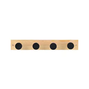 Wandhaken aus Holz mit 4 Haken Estia Home Art image-1