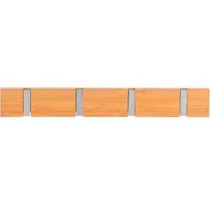 Houten wandhaak met 4 vouwhaken Estia Home Art image-1