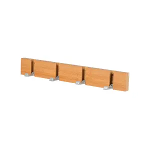 Houten wandhaak met 4 vouwhaken Estia Home Art image-2