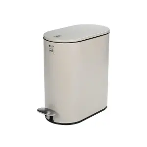 Papelera de baño delgada con cierre suave Estia Home Art image-1