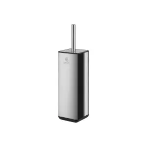 Stainless Steel Toilet Brush with Plastic Holder Estia Home Art Cubic image-2