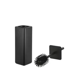 Metal Toilet Brush with Plastic Holder Estia Home Art Cubic image-1