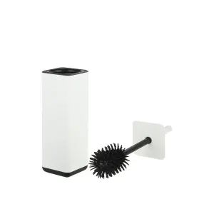 Metal Toilet Brush with Plastic Holder Estia Home Art Cubic image-1