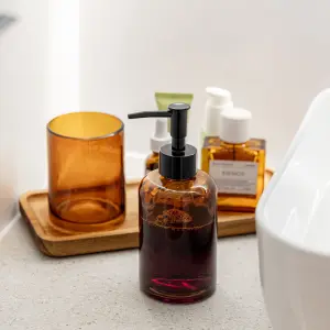 Zahnbürstenhalter aus Glas Estia Home Art Amber image-2