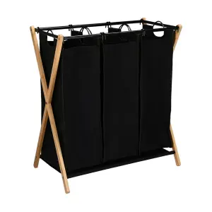 Laundry basket Estia Home Art Bamboo Essentials image-1