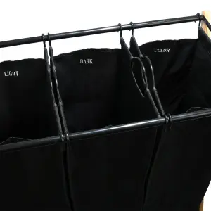 Laundry basket Estia Home Art Bamboo Essentials image-4