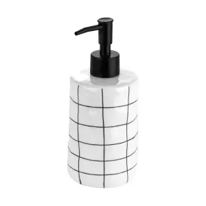 Metallic Ceramic Soap Dispenser Estia Home Art Cage image-0