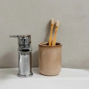 Keramisk tandborsthållare med satinfinish Estia Home Art image-2