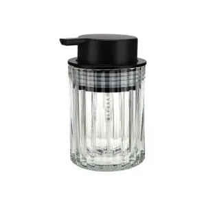 Seifenspender aus geprägt Glas Estia Home Art Alivio image-1