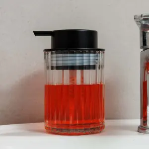 Seifenspender aus geprägt Glas Estia Home Art Alivio image-2