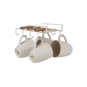 Rangement sous étagère allure pour mugs Estia Home Art image-1