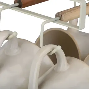 Rangement sous étagère allure pour mugs Estia Home Art image-3