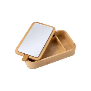 Boîte na skladování a organizaci se zrcadlem z bambusu Estia Home Art Essentials image-2
