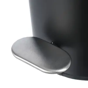 Papelera de baño de acero inoxidable Estia Home Art image-4