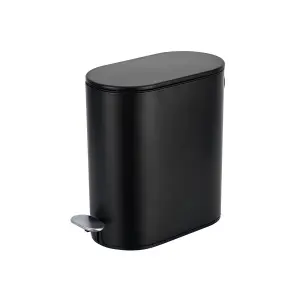 Papelera de baño delgada con cierre suave Estia Home Art image-1