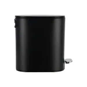 Papelera de baño delgada con cierre suave Estia Home Art image-2
