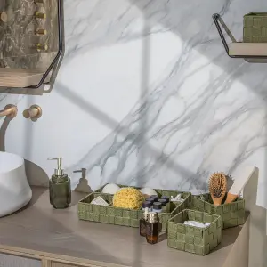 4 Compartment Storage Basket Estia Home Art image-3