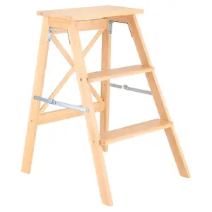 Escalera de 3 peldaños Estia Home Art Bamboo Essentials