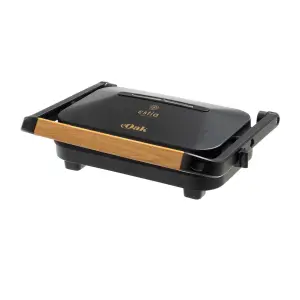 Grill toaster med non-stick plattor Estia Home Art Oak image-1