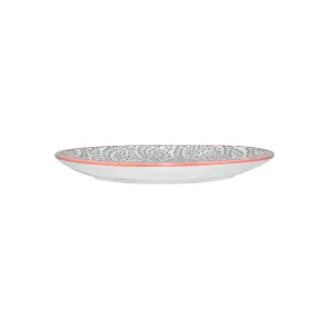 Porzellan-Teller mit Weinrebenmuster Estia Home Art image-2