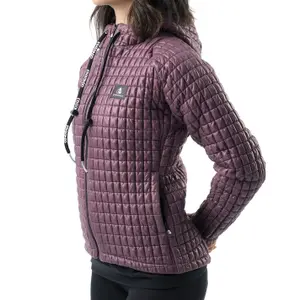 Chaqueta cortavientos con capucha y cremallera para mujer Etxeondo Urka image-2