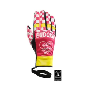 Women's mid-season motorcycle gloves Eudoxie Pop