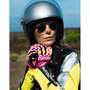 Women's mid-season motorcycle gloves Eudoxie Pop image-2