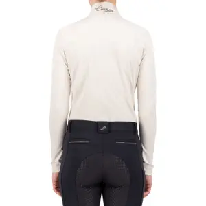 Polo de equitación de manga larga para mujer Euro-Star Olivia image-3