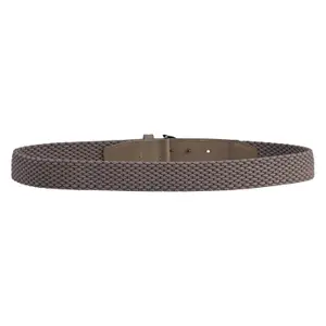 Braided Faux Leather Belt Euro-Star Belt Vivian image-1