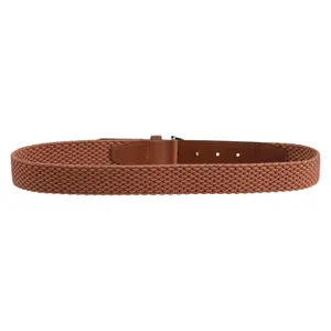 Faux Leather Belt with Metal Buckle Euro-Star Belt Vivian image-1
